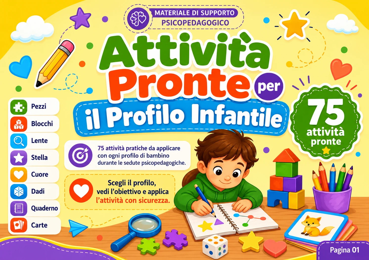 Bonus: 75 attività pronte — copertina